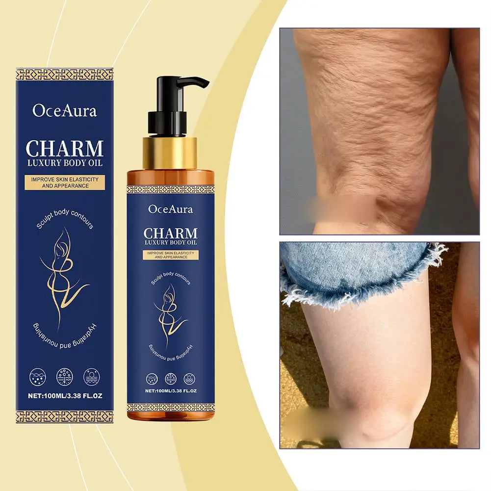 OceAura Natural Plant Oil Body Oil Moisturizes Softens Skin Reduce Cellulite Leaving Supple Gentle Refreshing Smooth Non-sticky