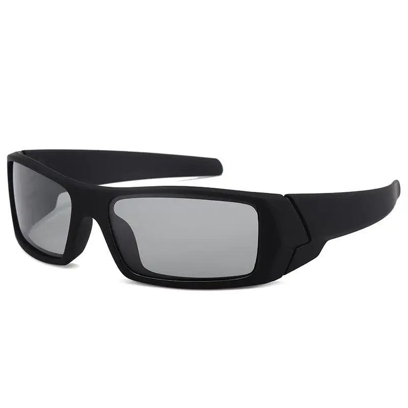 Polarized Sunglasses For Sports Sunglasses Trendy Retro Rectangular Wrap Around Vintage Uv380 Eye Protection Fishing Glasses