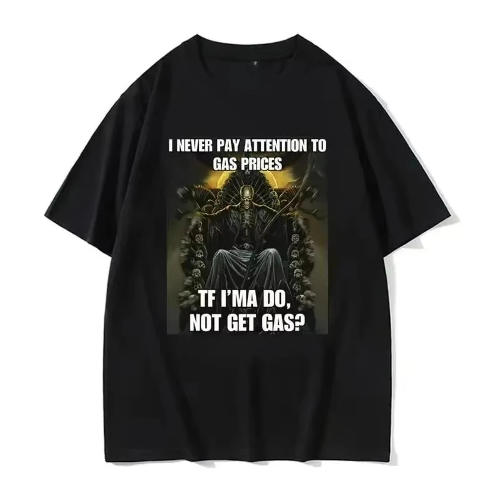 Autistic Funny Skeleton T Shirt Women Men Autism Edgy Skeleton Meme T-shirt Casual Short Sleeve Tshirt Oversize Casual T-shirt