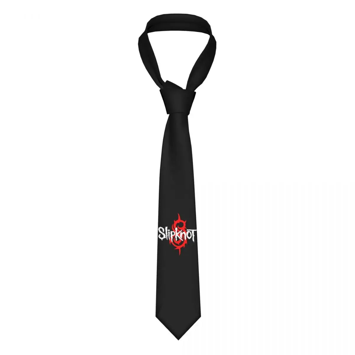 Slipknots Neckties Men's Customized Silk Heavy Metal Rock Music Gift Neck Tie for Office