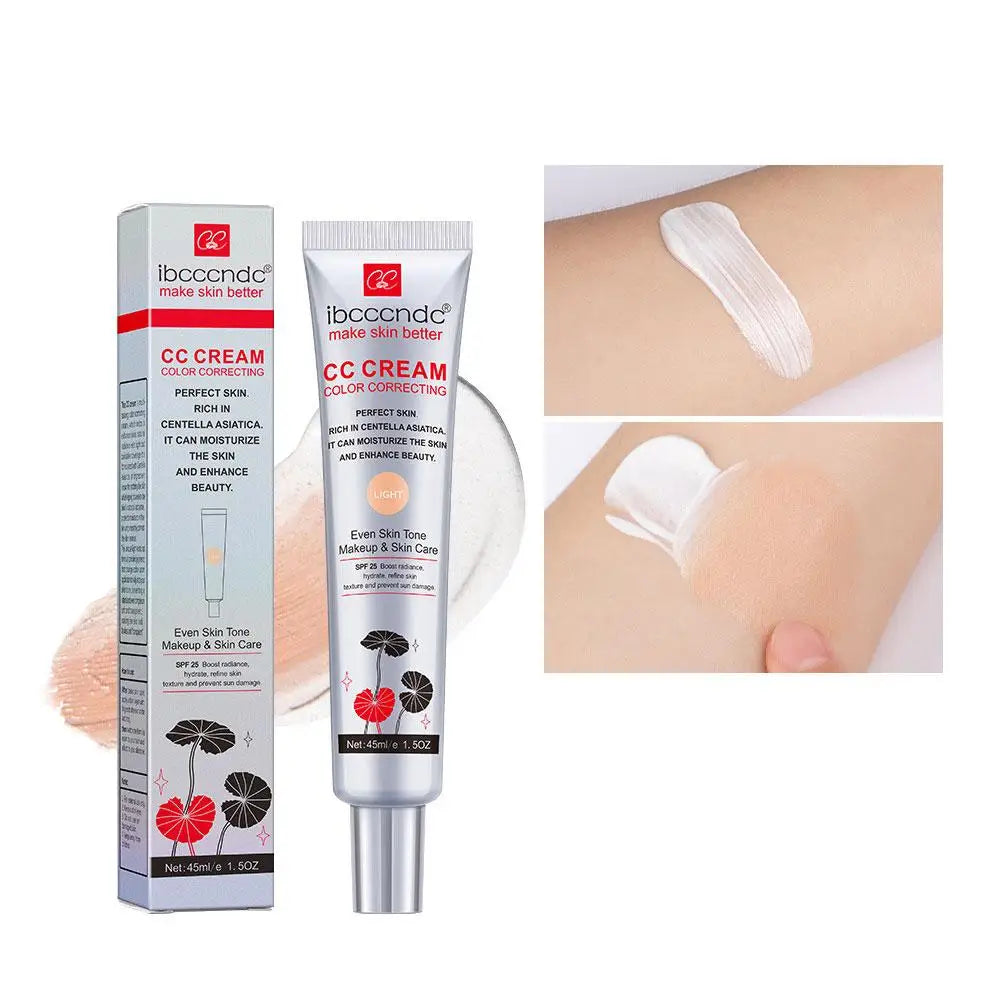 Centella Asiatica CC Cream Oil Controlling Moisturizing LongLasting Concealing Sun Protecting Skincare Perfect Makeup Primer