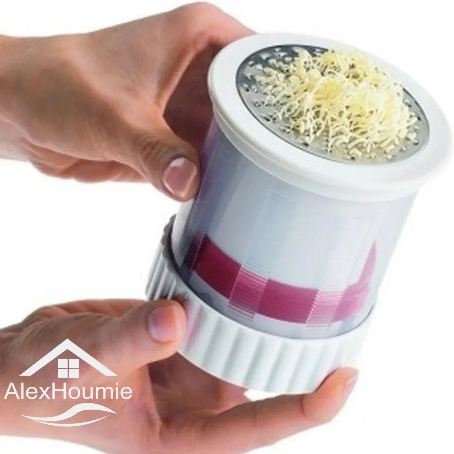 Manual Cheese Slicer Chese Cutter Butter Mill Spreadable Butter Cheese Gadgets Grater Mill with Lid Butter Dispenser Shredder