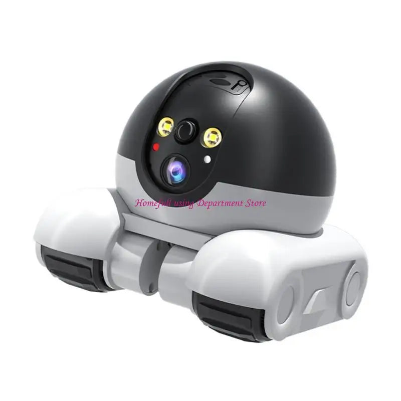 Treaded Wheel Pet Camera 1080P Real Time App Controlled For Pet Dogs Cats