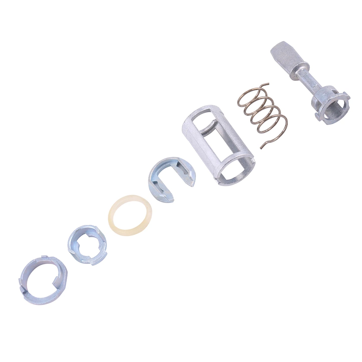 Door Lock Cylinder Repair Kit Front Left Right Replacement Parts for MK4 GOLF BORA Door Lock Repair Kit