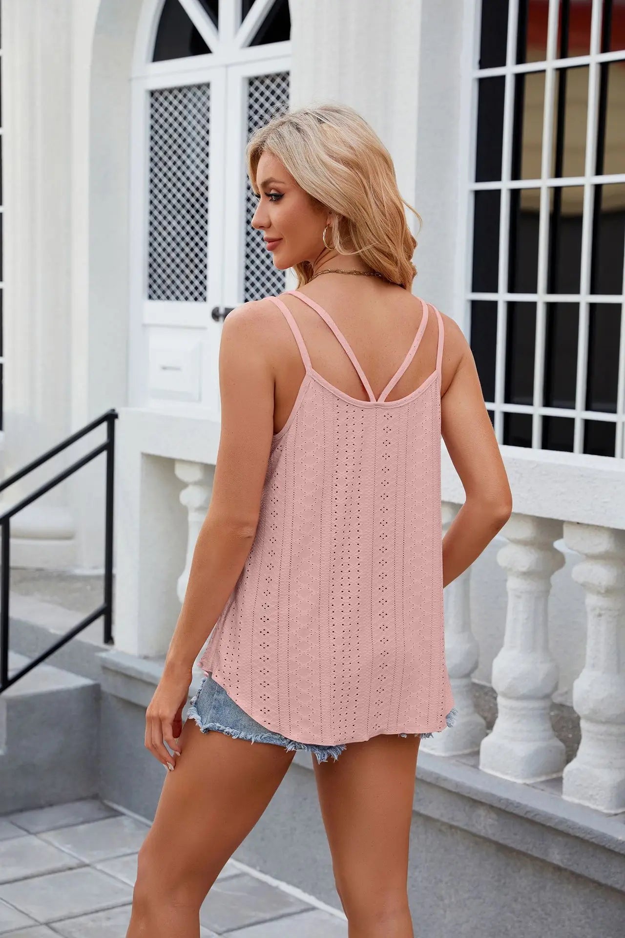 Women Summer Off Shoulder Sexy Vest Girl Fashion Top O Neck Streetwear Loose T Shirt Female Casual Sleeveless Tank Top