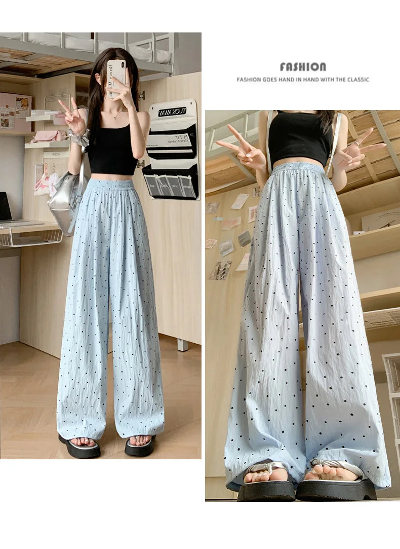 Pants for Women Palazos of Woman Casual Pants Baggy Woman Fashion Baggy Clothes Korean Fashion Korea Dongdaemun Wide Leg Pants
