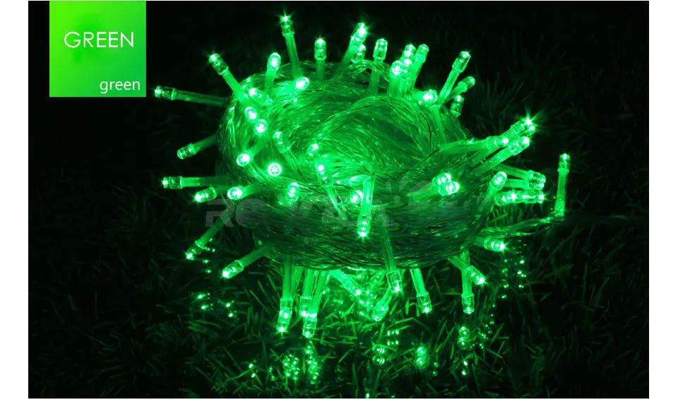 LED Strip 10M 100LEDs Christmas Lights Led Strip Lights Festoon Fairy Lights Garden Light Party Holiday Christmas Decoration