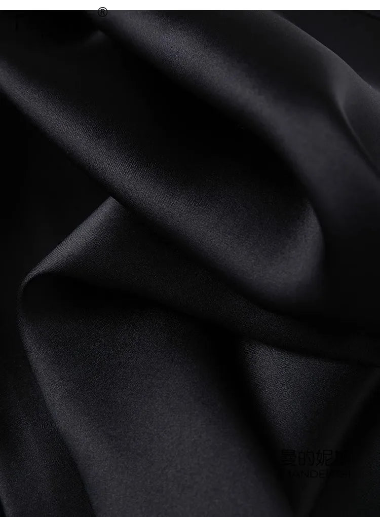 Tcyeek 100% Natural Mulberry Silk Long Dress 21MM Real Silk Summer Dresses for Women 2026 Elegant Dresses Womens Clothing Платье