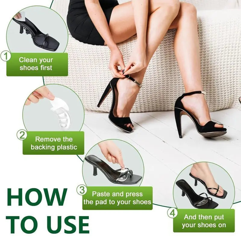 Forefoot Pad Non-slip Women's High Heels Insole