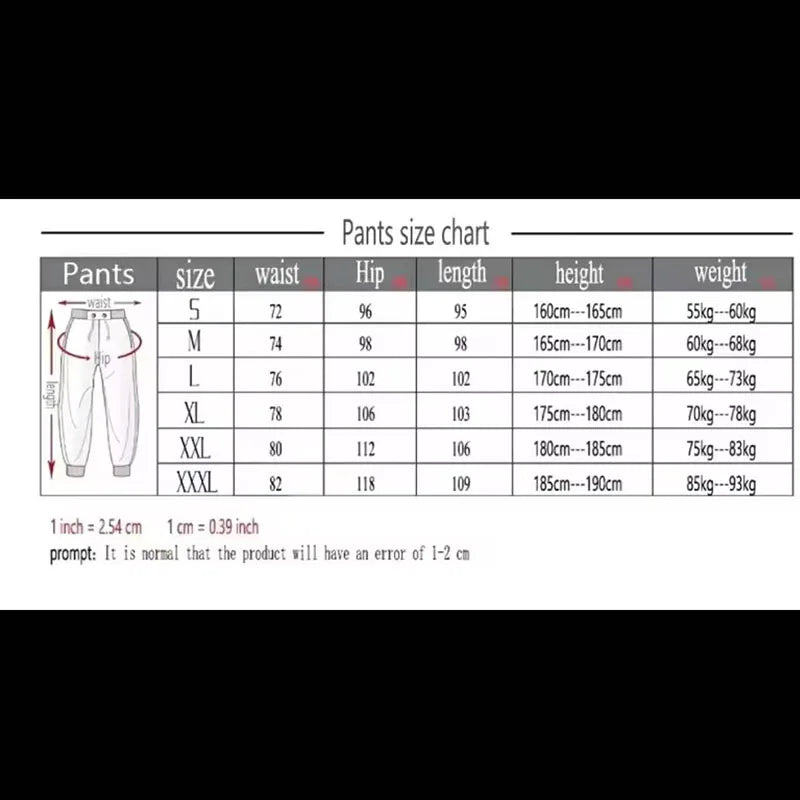 2026 Men's Pants New Autumn Winter Running Joggers Sweatpants Sport Casual Trousers Fitness Gym Breathable Pants
