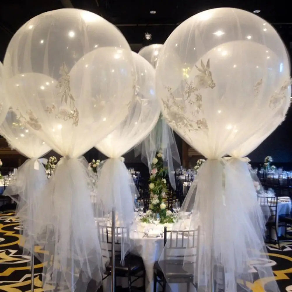 Wear-resistant Wedding Balloon  Soft Texture Romantic Air Balloon  36 Inch Married Air Balloon Party Supplies