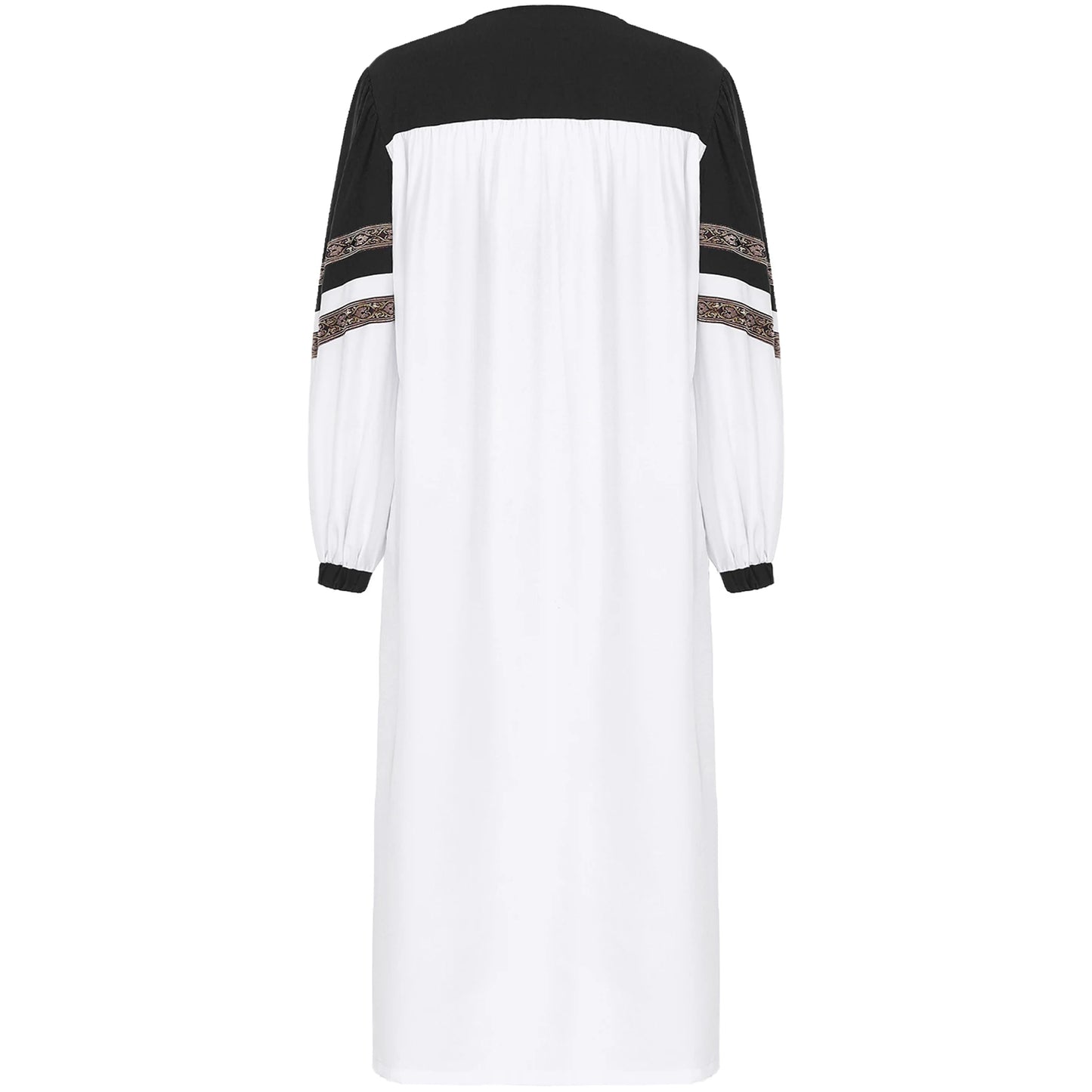 Womens Church Clergy Loose Choir Robe Dress Priest Preacher Dresses Baptism Confirmation Officiant Costume Praise Worship Dress