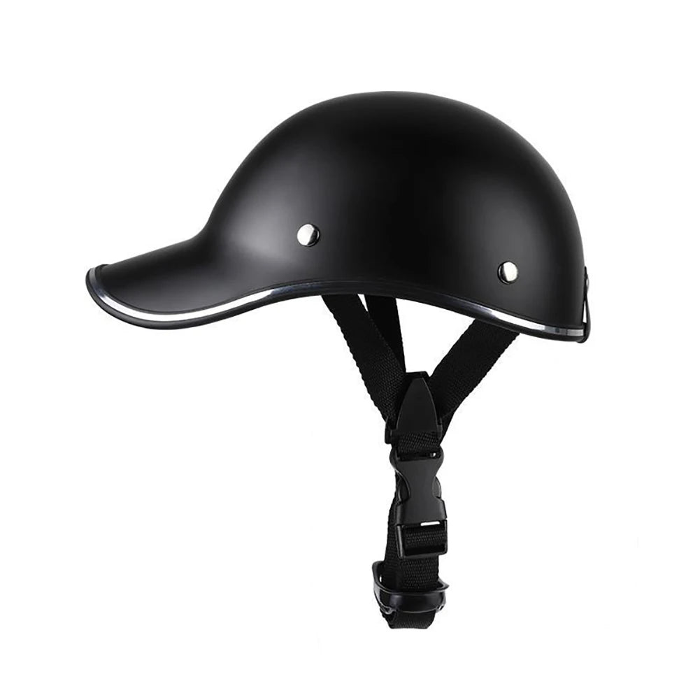 Baseball Hat Style Adult Electric Bicycle Helmets Extended Brim Cycling Helmet Impact Resistance Sunscreen Cycling Equipment