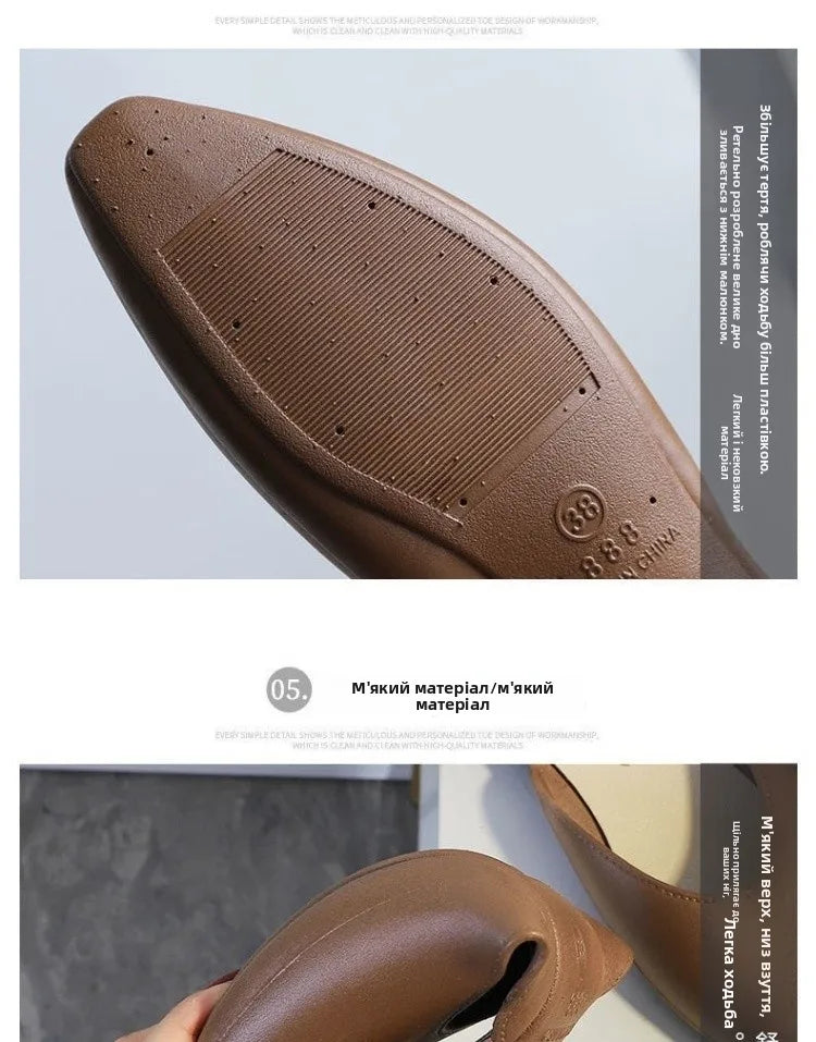 Women's Summer Outdoor Wear Pointed Toe Faion Mule Slippers Flat Bot f Cover Single oes mat Sle Daily Use ...