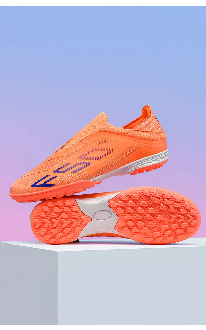 High Quality Mens Football Boots F50 Youth FG/TF Training Studded Fast Soccer Cleats Boys Non Slip Football Shoes for Man 35-45