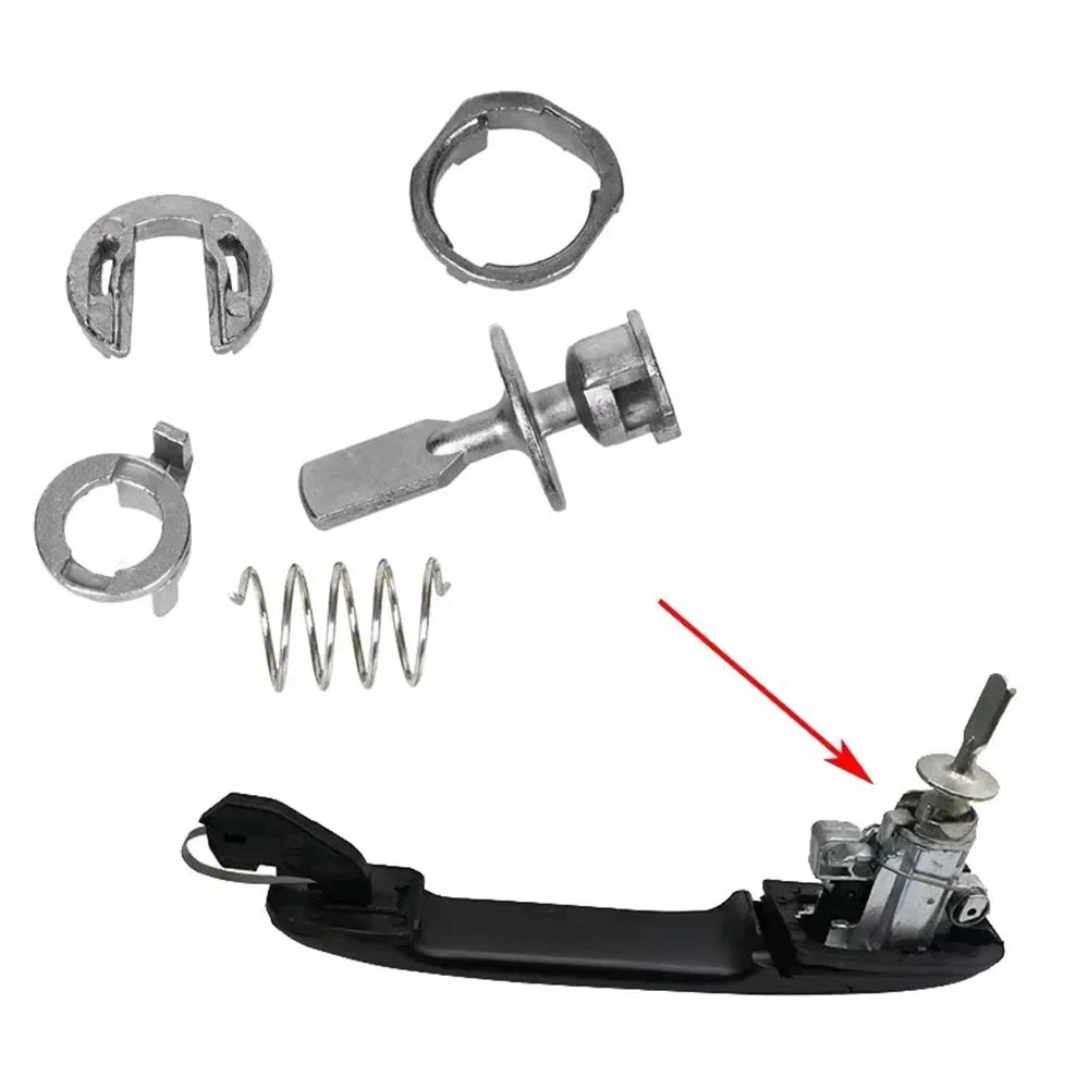 1Set Car Front Left or Right Door Lock Repair Replace Parts Fit for VW SHARAN SEAT ALHAMBRA 95-10 FORD GALAXY 95-06 6K0837223A