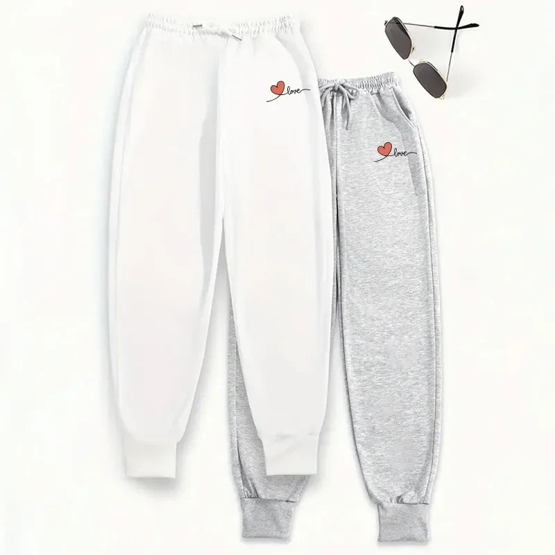 2packs Pants 2025 New Womens Joggers 2 Piece Set Casual Lounge Pants Soft Comfort Fit Sweatpants Fall Winter Home Wear Trousers