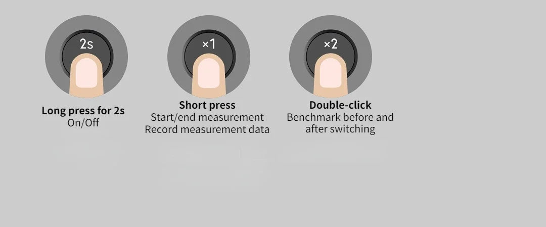 Xiaomi Mijia Smart Laser Rangefinder Real Time Distance Meter LCD Display Laser Range Finder Tape Measure Work with Mijia APP