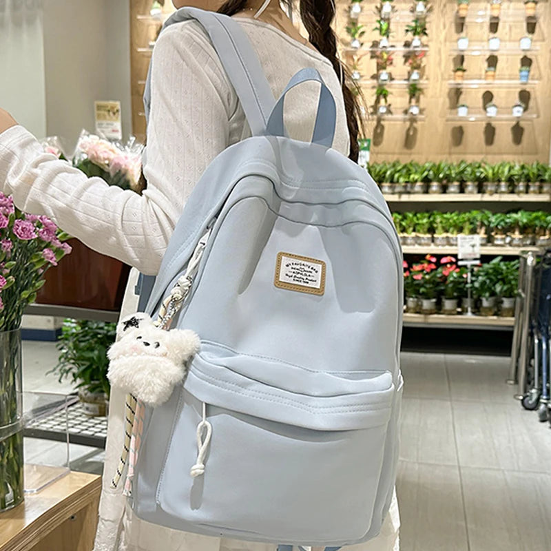 2026 New High Quality nylon Backpacks School Book Bags for Teenage Girls Boys Female College Men Laptop BagPack Casual Backpack