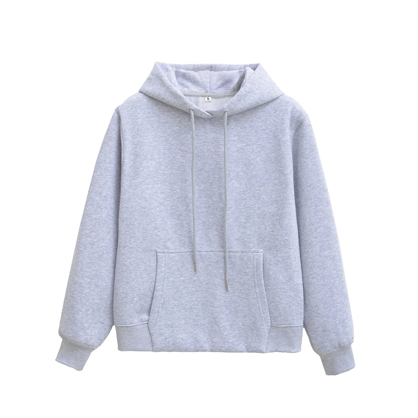 HH Women Solid Pants Suits Pullover Coats Hooded Sweatshirts Drawstring Wide Leg Trousers Autumn Casual Woman Jogging Pants Sets