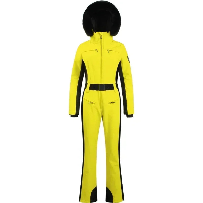 Skiing Suites 2025 Winter Snowboard Wear Outdoor Sports Overalls New 1PS Warm Female Ski Clothing Windproof Waterproof Jumpsuits