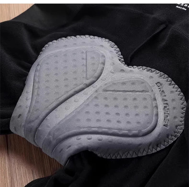 Cycling Pants Padded Man Winter Warm Fleece Bicycle Pant Leggings for Men Bike Riding Trousers Tights Clothing for 5-15 degrees