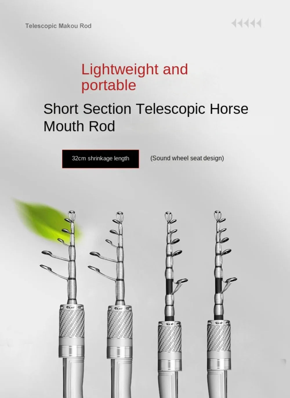 1.5m-1.8m Telescopic Fishing Rod  Glass Fibre Fishing Pole Casting Rod Fishing Rod Reel Set Lure Set Hooks Feeder Rod Combo