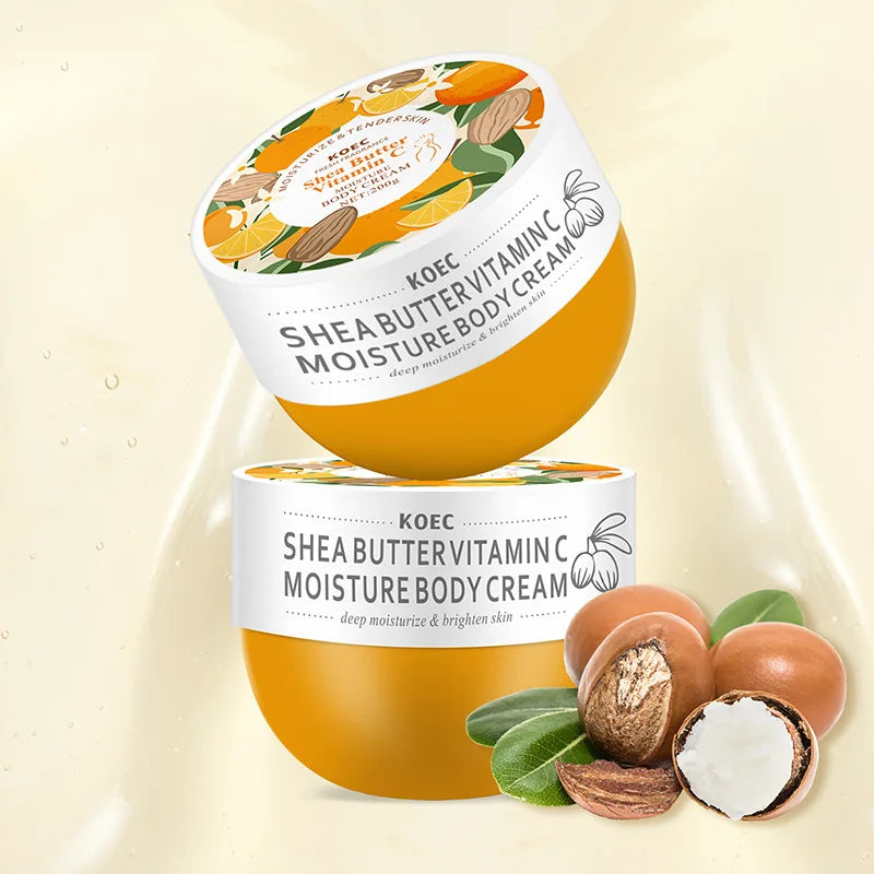 Shea Butter Vitamin C Body Care Lotion Buttock Cream Nourishes Skin Care Long Lasting Moisturizing Beauty Firm Skin Brightens