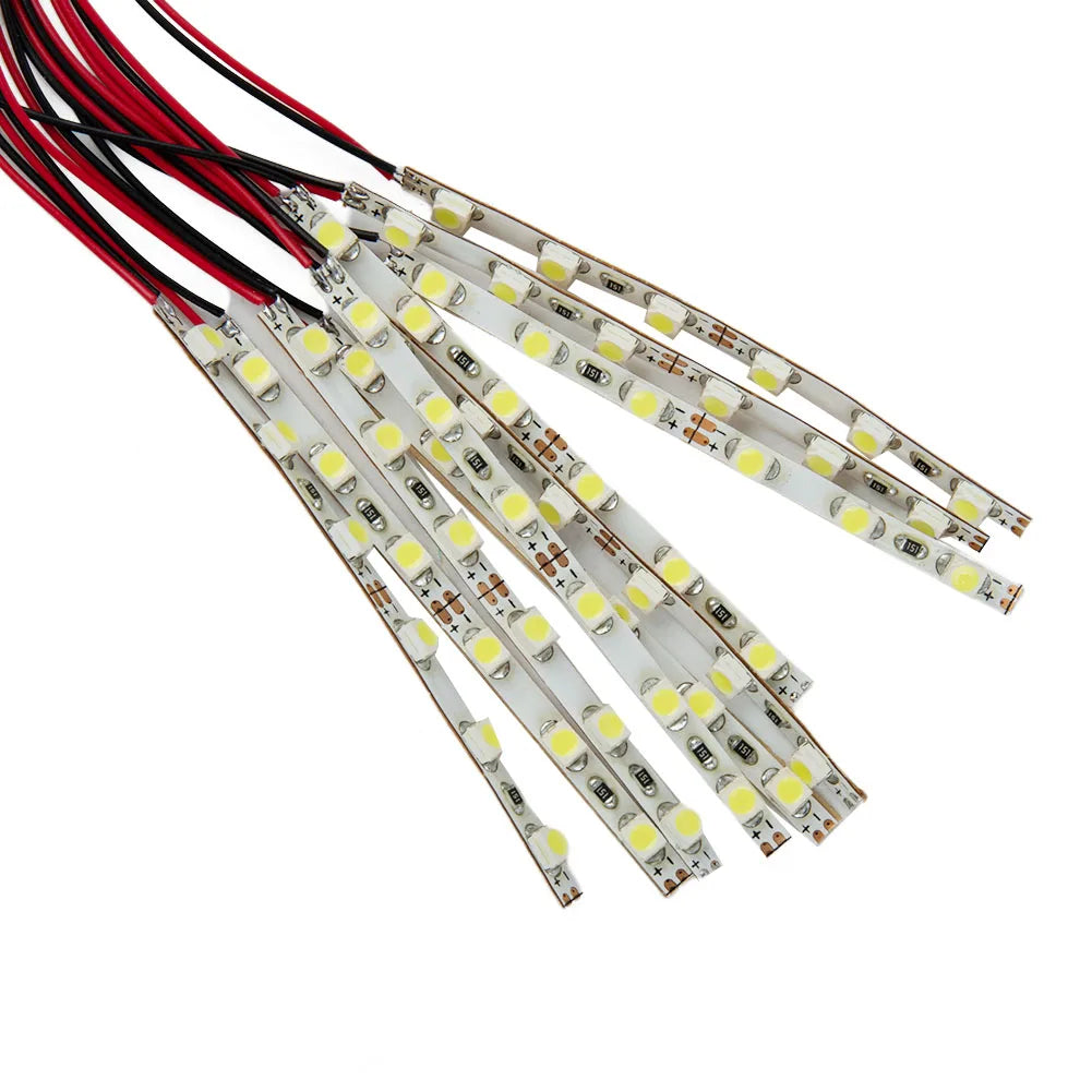 LED Light Strip Self-adhesive Part Warm/White AC/DC Accessories Building Flexible For Railway Layout Lamps Model