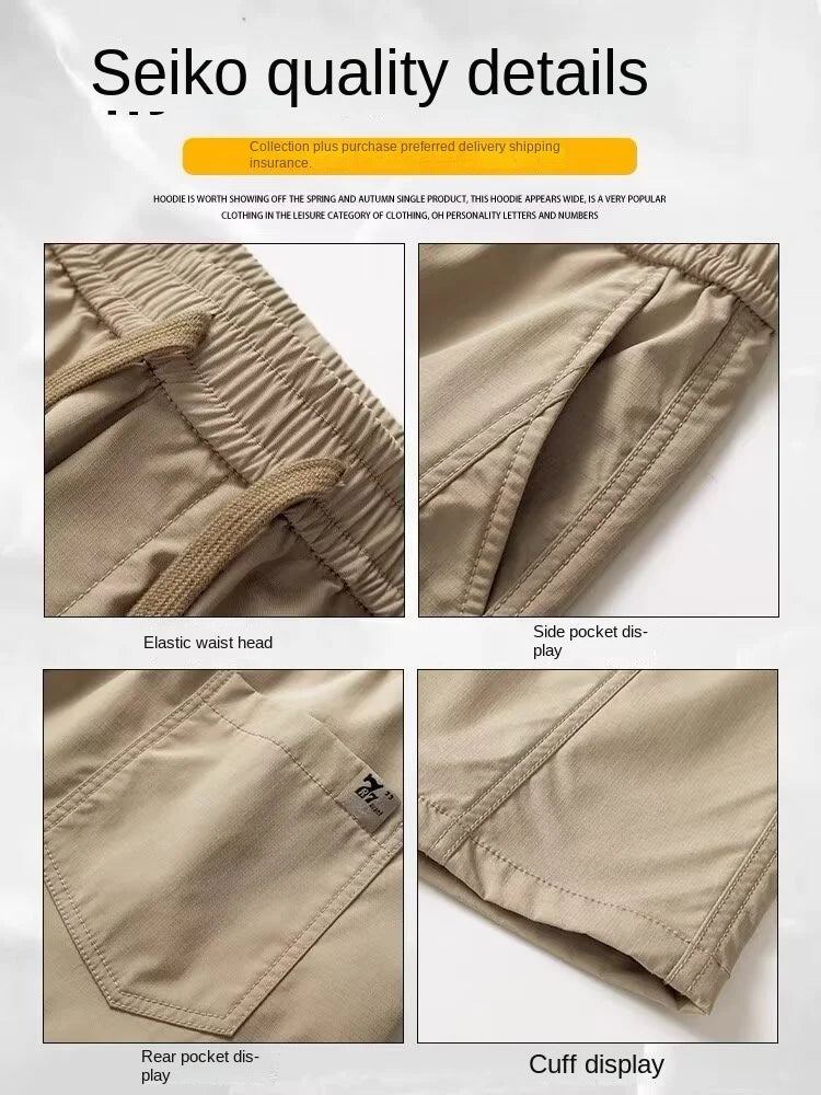 Working pants for men's new loose straight trousers for work wear-resistant and dirty American charge casual pants