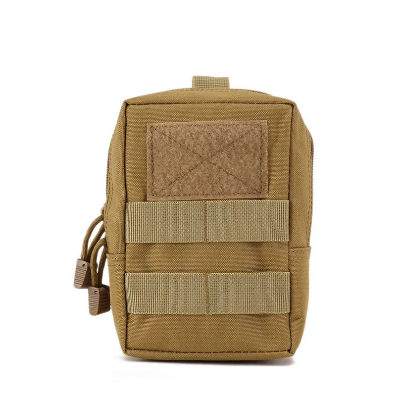 Tactical Molle EDC Pouch Compact Utility Pouch 600D Organizer Tools Bags with Thigh Rig Panel Multipurpose Tool Bag Wasit Bag