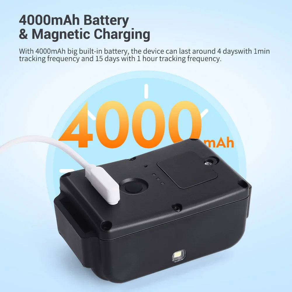 Smart 4G GPS Tracker And Electronic Fence GPRS Navigation And Positioning Historical Track Feature GPS Tracker