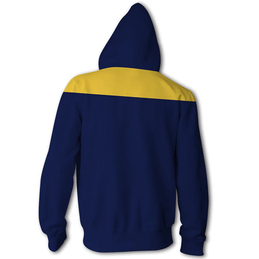Movie X Men Hoodies Scott Summers Hooded Cyclops Wolverine Cosplay Jacket Phoenix Printing Sweatshirt Zipper Hoody Clothes Coat