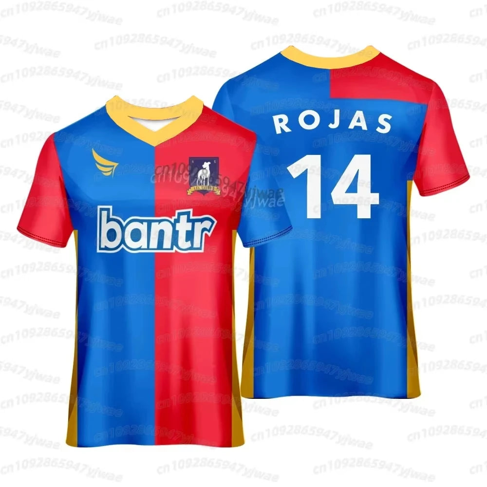 2026 T-shirt For Men Women youth  Football Jersey Quick Drying O-neck RoyKent jersey Tees Sports Oversized  men t-shirt