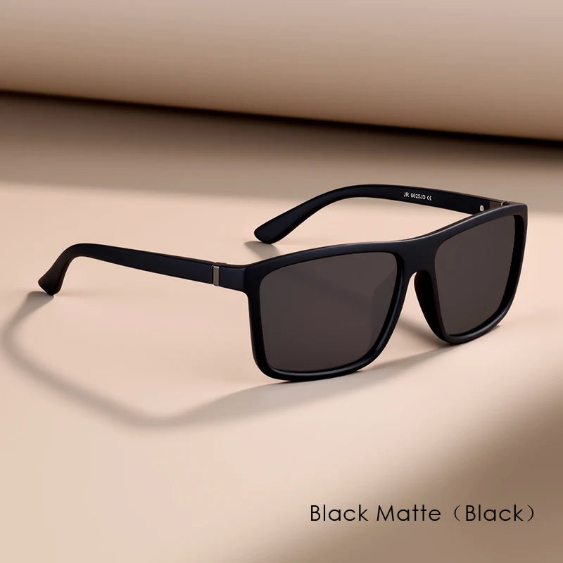 Classic Square Polarized Sunglasses Men Women Retro Black Sun Glasses Male Female Fashion Summer Anti Glare Driving Shades UV400
