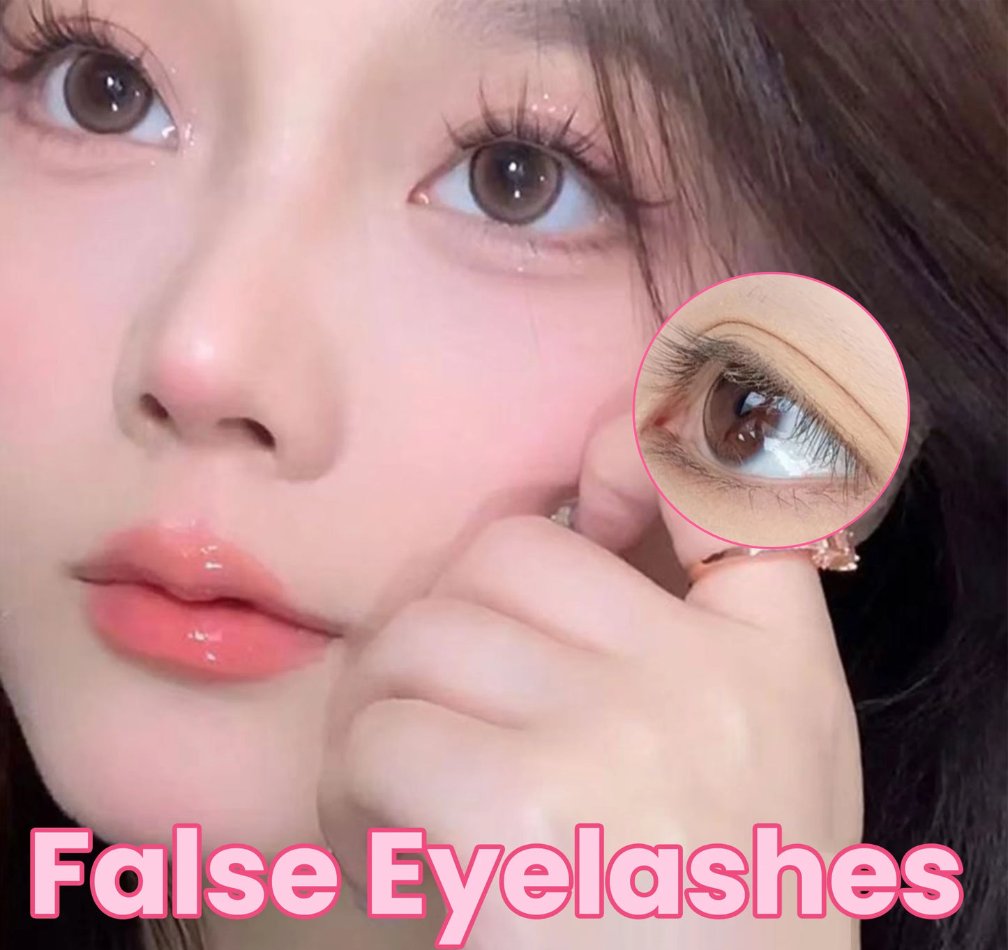 Jen Lily Glue-free False eyelashes: A Lazy Person's Trilogy - Natural and Seamless Beginner's Sunflower Eyelashes