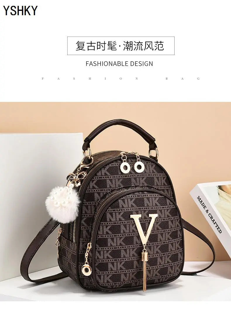 Women's bag 2025 new fashion women's bags hit color hand-held  bag Europeand the United States all-match shoulder messenger bag