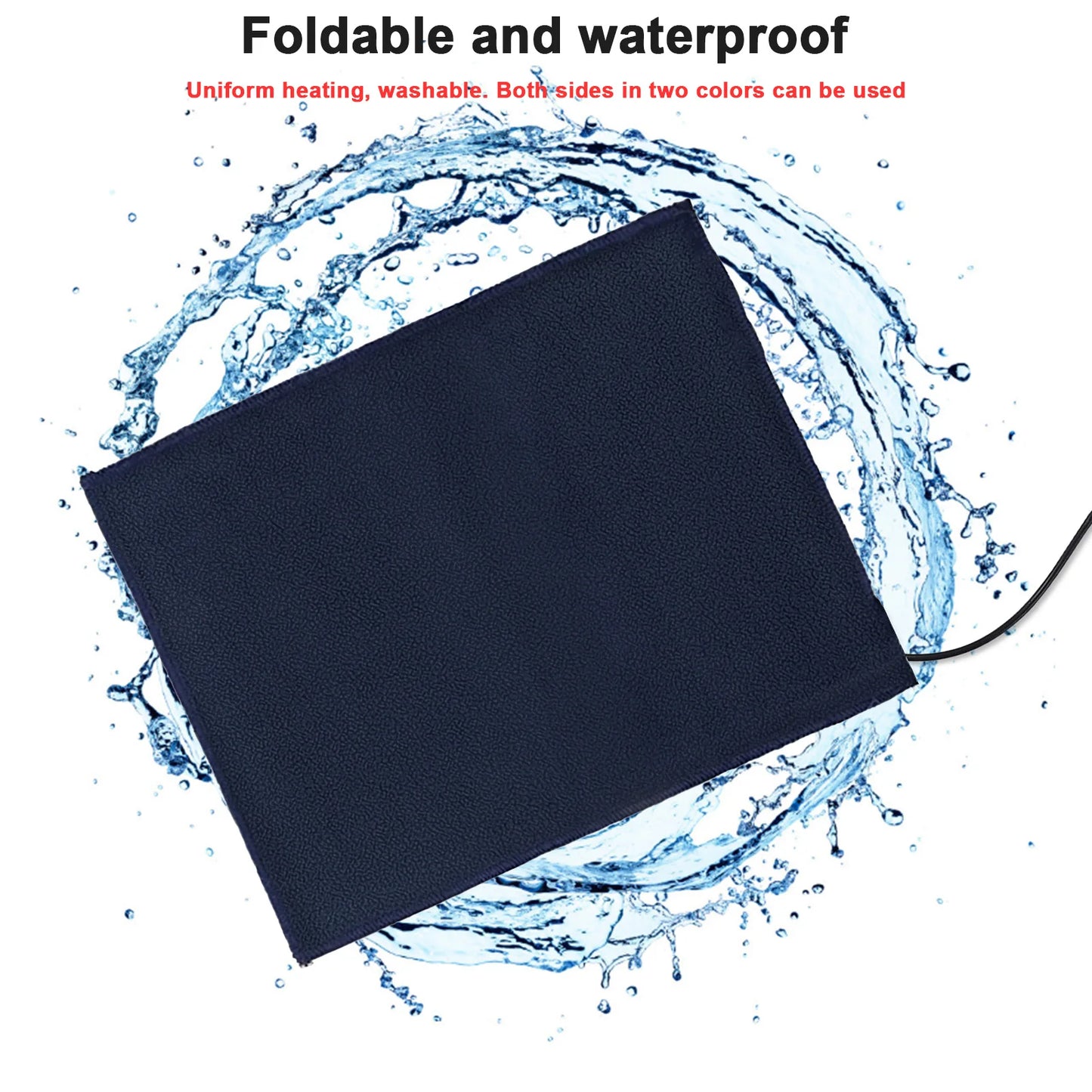 Heated Cat Bed Cat Heating Pad Cat Furniture Medium Electric Heating Pad For Dogs And Cats Indoor Adjustable Warming Mat