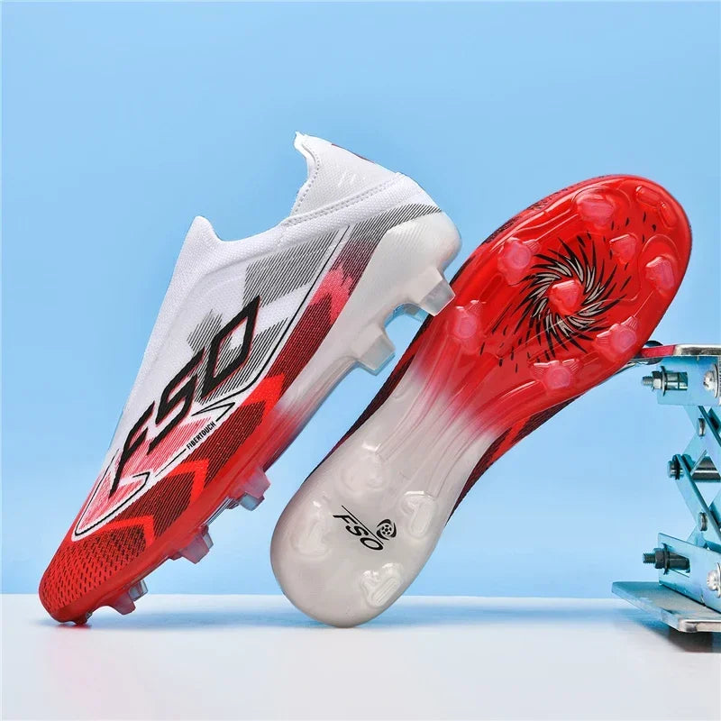New Men Football Boots Sports Shoes Soccer Shoes High-quality Ultralight High Ankle Breathable Futsal Non-Slip Outdoor Match