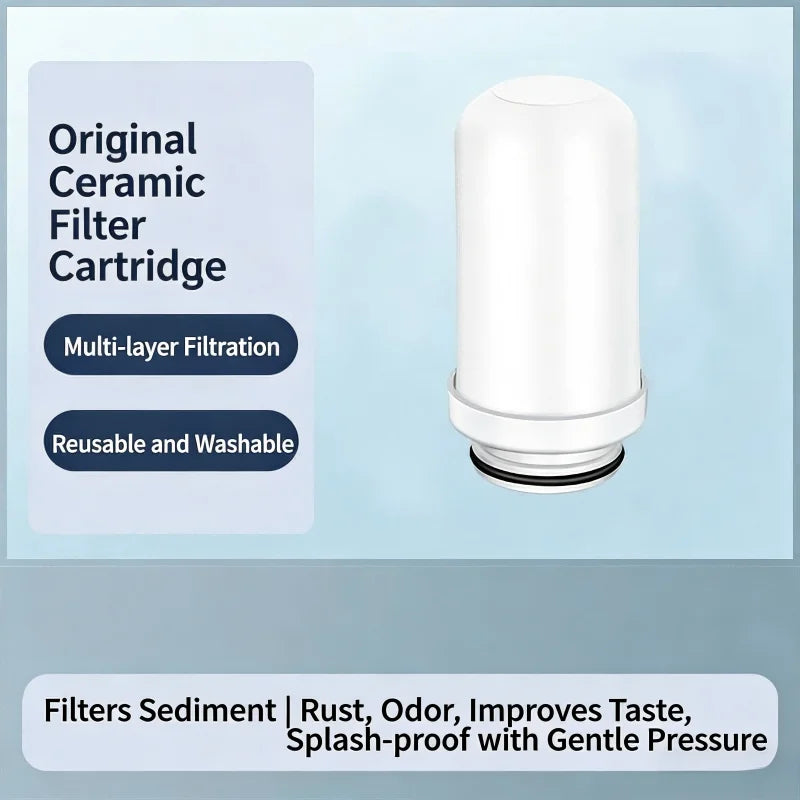 Faucet Tap Water Filter Purifier Removable Washable Filter Small Physical Filtering For Home Kictchen