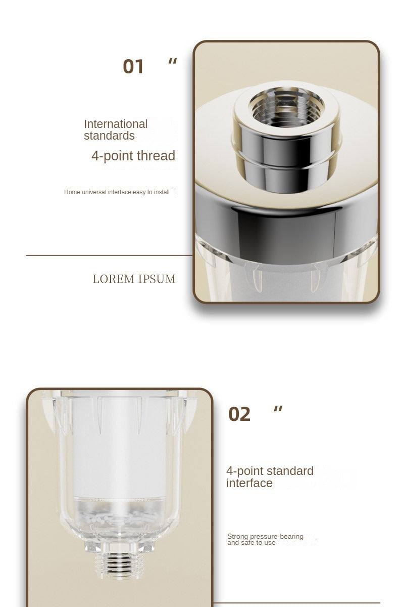 Water Outlet Purifier Kits Universal Faucet Filter Kitchen Bathroom Shower Household Filter PP Cotton High Density Filter