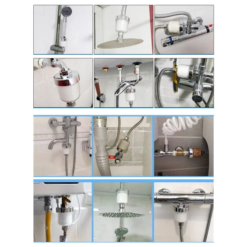 Water Purifier Filter Tap Universal For Kitchen Bathroom Shower Washing Machine Household Filter PP Cotton Highdensity Practical