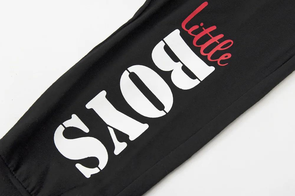 Newborn Baby Boys Clothes Letter Printing Long Sleeves Hooded+Pants Sportswear Spring Casual Children Sport Tracksuits 0-2 Yrs