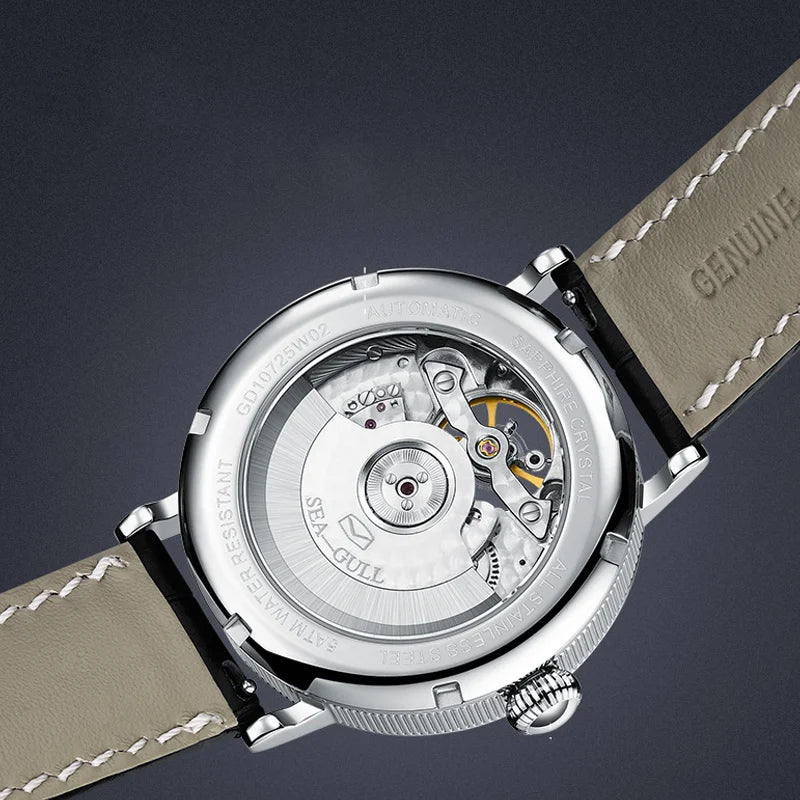 Men Watches 2025 Classic Flywheel Male Watch High Range Stainless Steel Waterproof Automatic Watch for Men Free Shipping Items