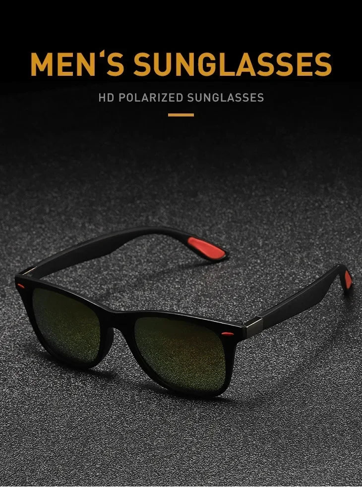 Polarized Classic Sunglasses Men Women Brand Design Driving Square Frame Sun Glasses Male Goggle UV400 Gafas De Sol