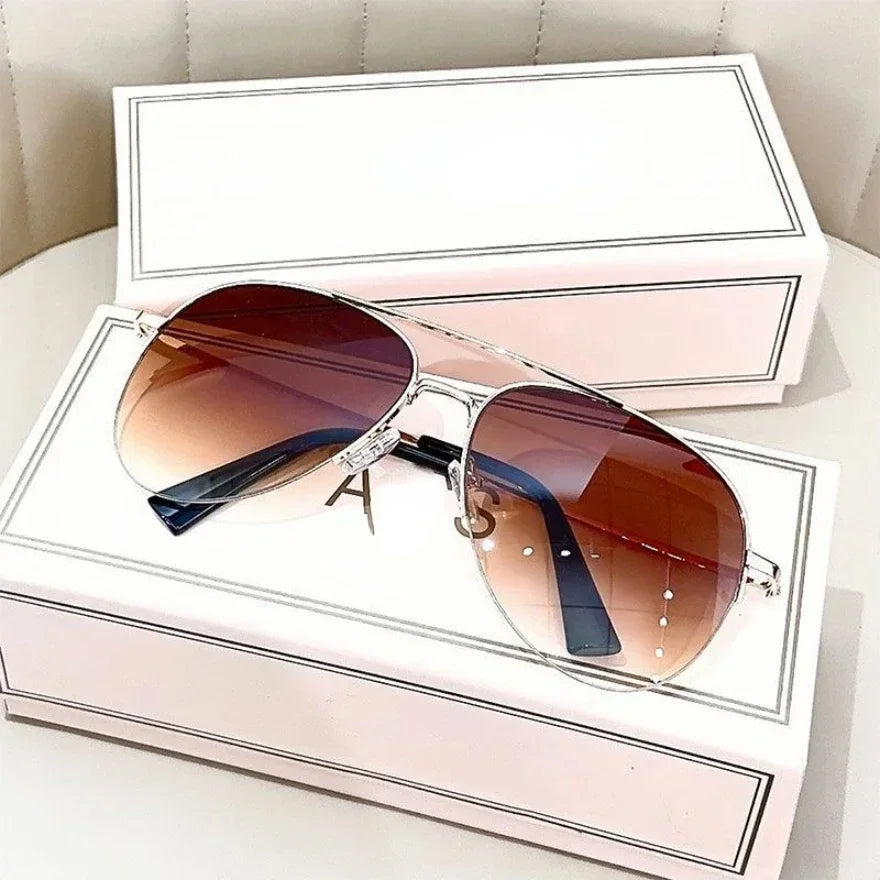 Outdoor Polarized Sunglasses Unisex Men Women Gradient Lens UV400 Driving Travel Sun Glasses Male Ultralight Anti-glare Goggles
