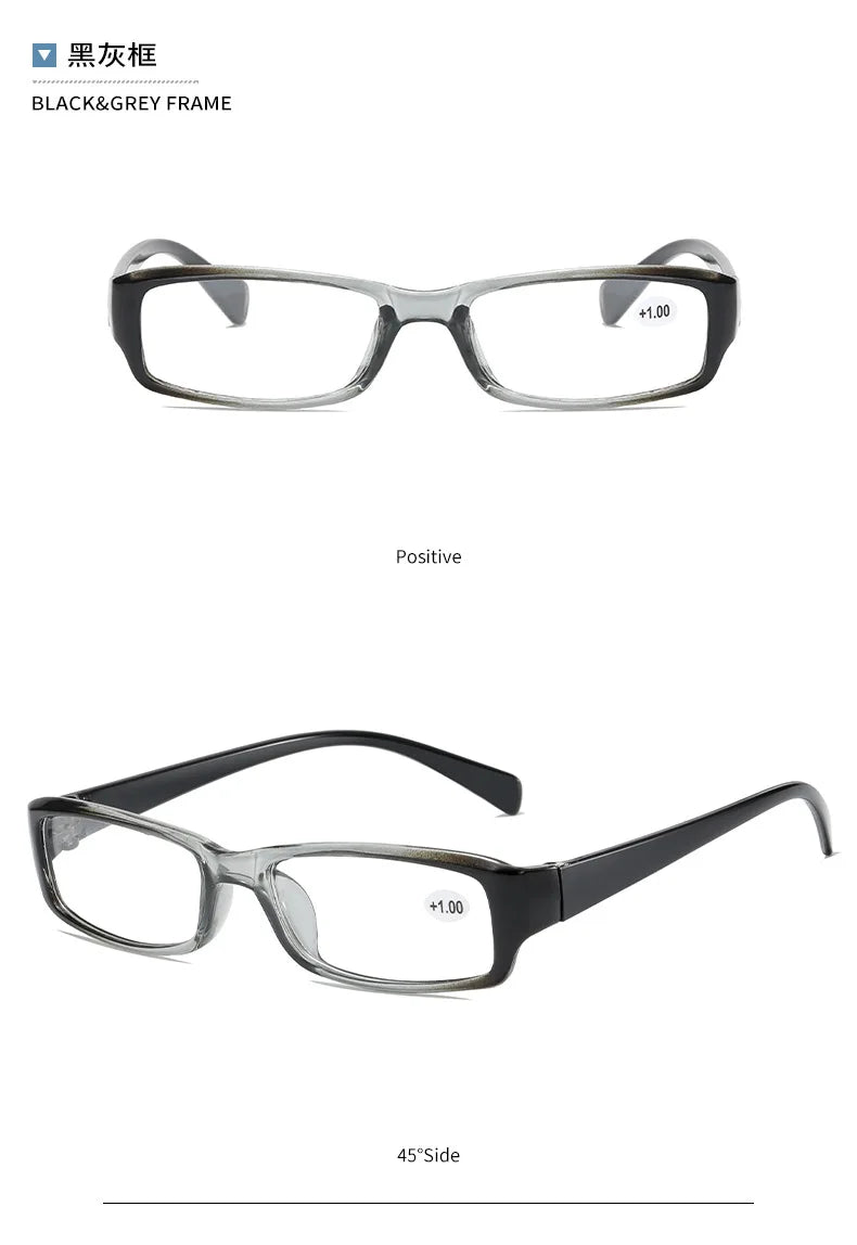 Reading Glasses Women Classic Resin Mens High-definition Presbyopic Glasses Diopter+1.00 1.5 2.0 2.5 3.0 3.5 4.0 Gafas 노안 돋보기