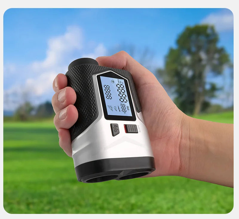 Rechargeable 1200m 650m with Slope Adjusted Flag-Lock Vibration Laser Distance Meter Telescope Golf Laser Rangefinder