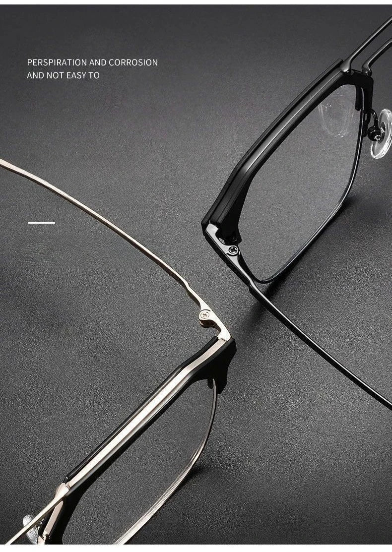 Men's Reading Glasses  0+1.0+1.5+2.0+2.5+3.0+3.5 +4.0 Presbyopia Glasses Retro Anti Fatigue Protective Goggles