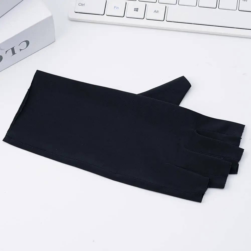 Women Sunscreen Gloves Fingerless Gloves Summer Sunscreen UV Protection Multicolor Gloves Woman Driving Glove Female Touchscreen